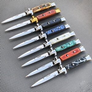 home 24 Italian Stiletto Pocket Knife stiletto messer stiletto messer,stiletto knife,stilettos messer,messer stiletto