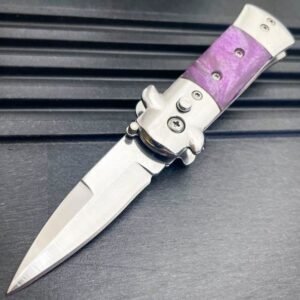 Mini Stiletto Switch Blade Automatic Knife 4